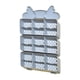 thumbnail image 4 of Organizador de sujetadores Sunnimix Almacenamiento de ropa interior de calcetines para colgar en la puerta del armario sobre la puerta Solución de Gris, 4 of 8