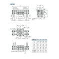 thumbnail image 6 of Gripper Pneumatic Cylinder HFT10X20S 16X30S Aluminum Alloy Cylinder HFT20X40S 60 Gripper HFT25X100S ,Multifunctional, 6 of 10