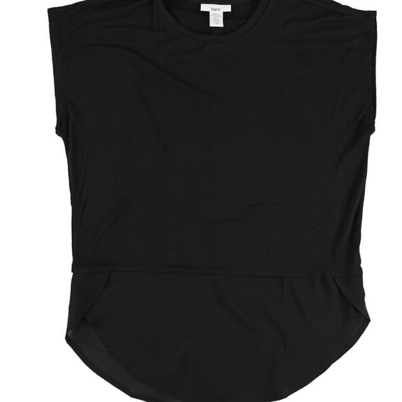 Bar Iii Womens Layered Look Basic T-Shirt