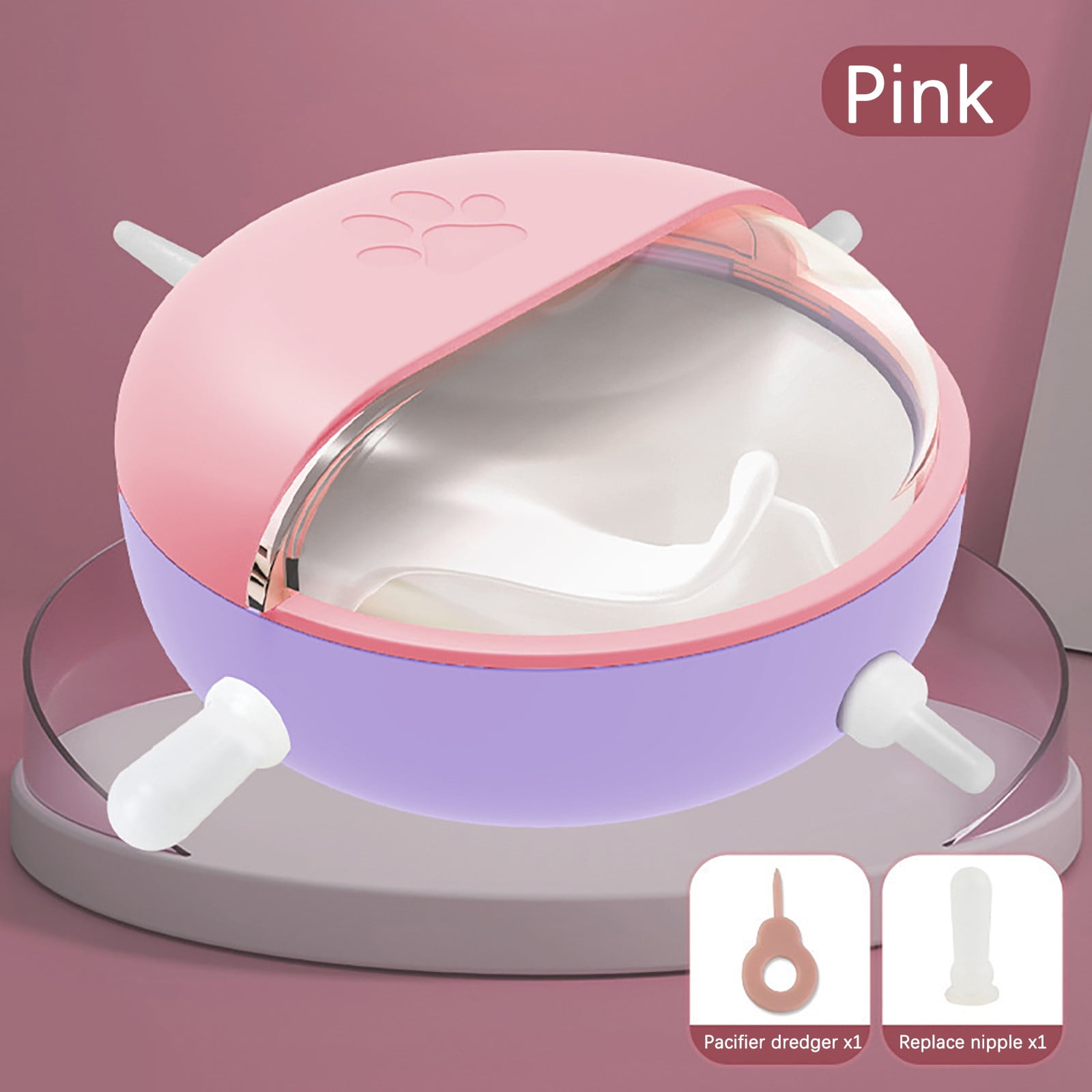 Shldybc Bubble milk bowl Puppy Feeder Puppy Milk Feeder Puppy Nursing