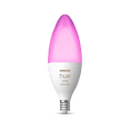 thumbnail image 3 of Philips Hue White and Color Ambiance E12 Bulb, White, 60 Watts, 3 of 7
