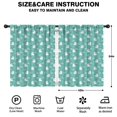 thumbnail image 2 of Blackout Kids Curtains,Green Cartoon Unicorn Pattern Childrens Insulated Curtains Set Of 2,Bedroom Essentials,Toddler Room Decor 42"x54", 2 of 5