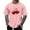 Pink, variant on Wavsuf Mens Graphic Tees Men T Shirts Short Sleeve Round Neck T Shirt Black Size 2XL