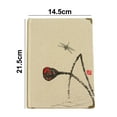 thumbnail image 2 of Cuadernos de lino, cuadernos de tapa dura, papeles rayados en blanco, diarios, cuadernos de composición Adepaton BST3000966-1, 2 of 5