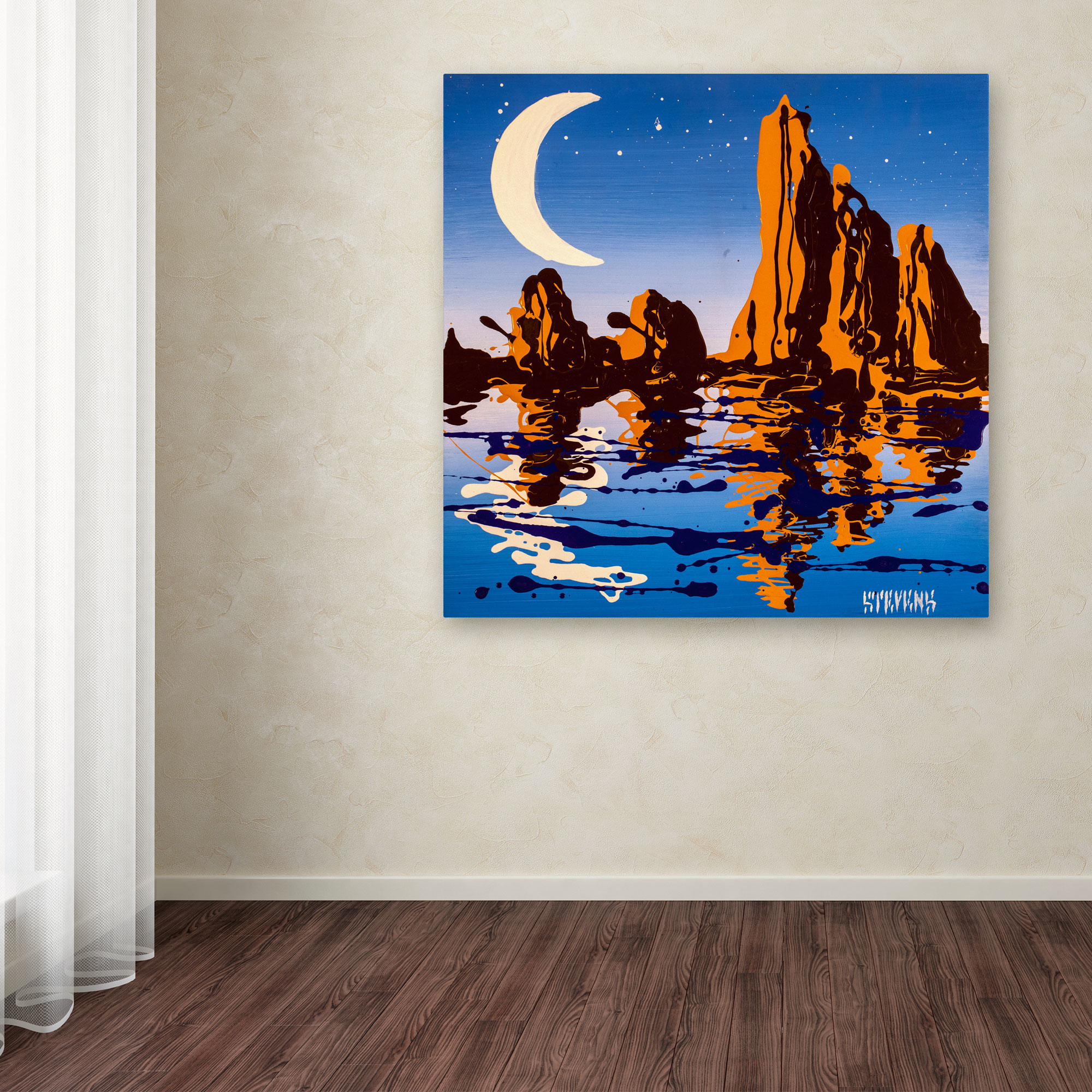 Trademark Fine Art "Lake Powell" Canvas Art by Roderick Stevens