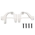 thumbnail image 2 of 2 uds amortiguador de frontal torres soportes reemplazar piezas para Axial SCX6 DIY accesorios todoterreno coche modelo camión Plata Hugo Soportes de torres de choque, 2 of 9