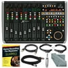 Behringer X-TOUCH Universal Control Surface and Accessory Bundle w/ Home Recording for Musicians for Dummies Guide + Much More