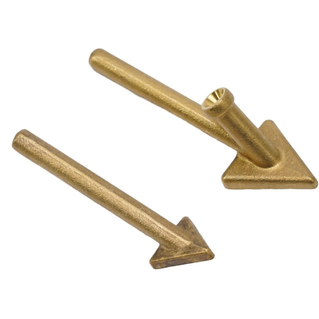 2Pcs Welder Soldering Tips Replacement Tips for 80 Watt Iron Plastic Welding Tpo Teo Pp Auto Bumper Welding Machine Tools Parts