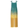 thumbnail image 4 of Up to 65% off!Women' Casual and Elegant Jumpsuits Summer Fashion Comfort Printed Temperament Long Strap Jumpsuit, 4 of 5