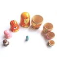 thumbnail image 1 of 5PCS Animals Russian Dolls Cute Cartoon Animal Pattern Doll Gifts Home Decorations, 1 of 7