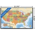 thumbnail image 2 of Map - USA Wall Poster, 22.375" x 34" Framed, 2 of 4