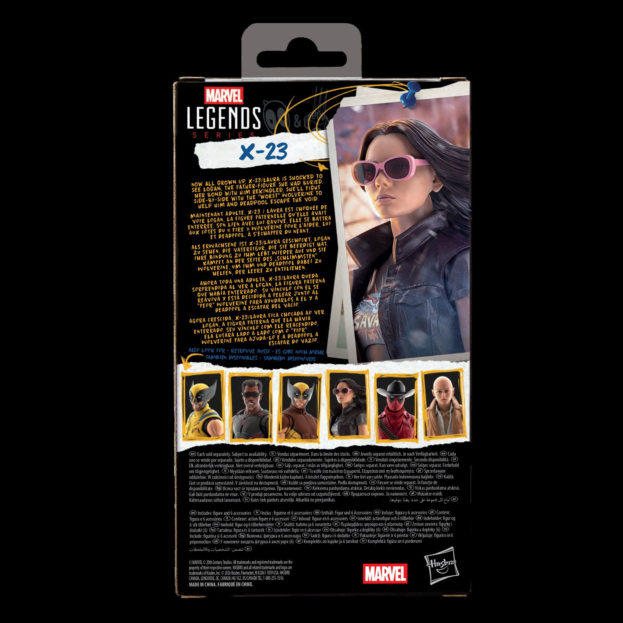 Marvel Legends Series X-23, Marvel Studios' Deadpool & Wolverine Action Figure