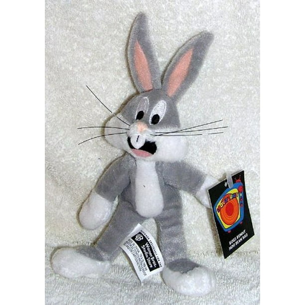 Warner Bros Studio Store 6 Plush Bugs Bunny Mini Bean Bag Doll