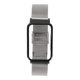 thumbnail image 2 of Correa de malla de acero inoxidable con funda protectora negra, accesorio de repuesto compatible con Mi Band 7 Pro, color plateado., 2 of 14