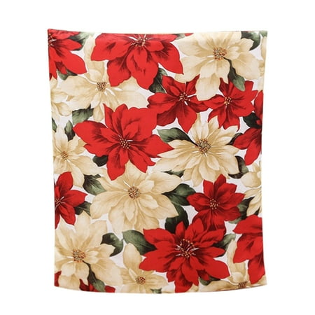 

HSMQHJWE Crate Cushion for Wheelchair Christmas Snowman Chair Cover Christmas Decorative Articles Home Decorative Restaurant Hotel Chair Cover Memory Foam Tailbone Cushion