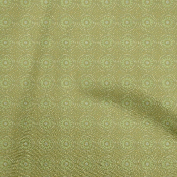 oneOone Velvet Light Green Fabric African Sewing Craft Projects Fabric Prints By Yard 58 Inch Wide