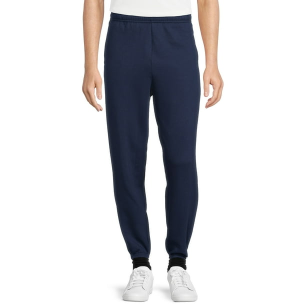 Athletic Works Men's Fleece Elastic Bottom Sweatpants, Sizes S4XL