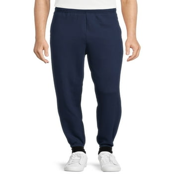 Athletic Works Men's Fleece Elastic Bottom Sweatpants, Sizes S-4XL
