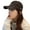 D, variant on UDIYO Summer Unisex Baseball Hat Letter Adjustable Sun Protection Embroidery Heart Ponytail Hat for Outdoor