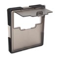 thumbnail image 4 of Caja de almacenamiento para reposabrazos Interior de coche, bandeja translúcida apta para Tesla modelo 3 2017-2019, 4 of 8