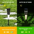 thumbnail image 2 of CJC Solar Pathway Lights Solar Garden Lights Outdoor, Waterproof Led Path Lights for Yard, Patio, Landscape, Walkway, Driveway, 2 of 11