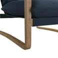 thumbnail image 4 of DHP Mira Upholstered Sling Accent Chair, Ivory Linen, 4 of 8