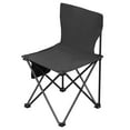 thumbnail image 4 of 4pcs Portable Outdoor Camping Chairs, Foldable Adult Camping Chairs, For Picnicking, Hiking, and Fishing,Black, 4 of 6