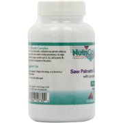 NutriCology Saw Palmetto Complex with Lyncopene - Saw Palmetto Supplement with Lycopene for Men - Prostate & Urinary Support - Hypoallergenic - 30 Servings - 60 Softgels