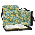 thumbnail image 3 of FOR U DESIGNS Lemon Floral Bible Cases for Woman Size XL Soft PU Leather Bible Bag Easy to Clean Bible Book Cover Carrying Case Lightweight Bible Bags for Men Kids Organizer Tote, 3 of 7