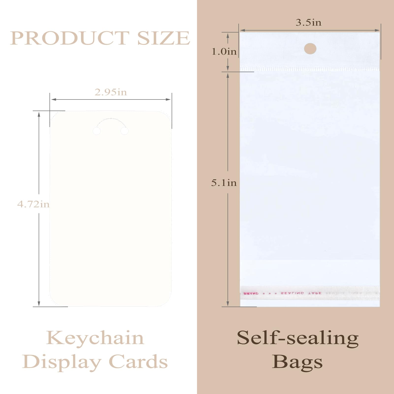 Buy ZYNERY 150 PCS Keychain Display Cards, 3 X 4.7 Inch Keychain Holder With Self-Sealing Bags, Card Display Rack For Displaying Keyring Jewelry Bulk Keychains Packaging Supplies (Black) Online At Seychelles
