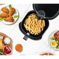 thumbnail image 5 of 2.6L 3.5L Non-stick Air Fryer Basket Baking Drain Oil Pan Frying Accessories Kitchenware Dishwasher Safe, 5 of 10