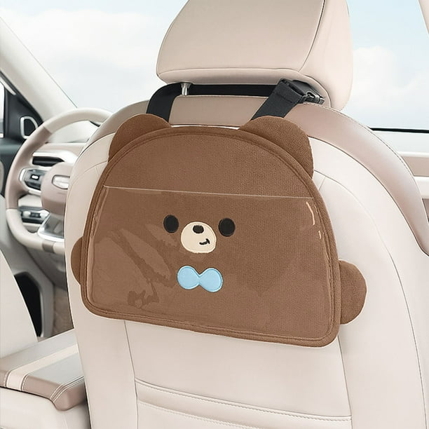 Accesorios para el coche, accesorios para automóviles, soporte para teléfono móvil, tableta multifuncional en la parte trasera del coche, bolsa colgante ajustable, soporte de soporte para el coche, al