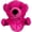 Hot Pink, variant on dinofactory Polar Bear Golf Driver Headcover, Plush, White