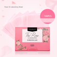 thumbnail image 1 of KUIZAP 100PCS Papier Absorbant l'Huile Faciale Extractible Portable Parfum Huile Absorbant le Papier Visage Outil de Maquillage (Rose), 1 of 4