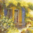 thumbnail image 2 of Messely, Johan 26x26 Gold Ornate Wood Framed with Double Matting Museum Art Print Titled - Bouquet de fleurs   , 2 of 4