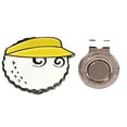 thumbnail image 2 of Hat Clip, Vintage Metal  Ball Marker Detachable  Ball Aiming Marker For  Training Accessories, 2 of 8