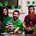 thumbnail image 4 of PMU St. Patrick's Day Headwear Decorations and Party Supplies - Glittered Shamrock Boppers Party Headband - Irish Costume, Party Accessory (3/pkg) Pkg/1, 4 of 6