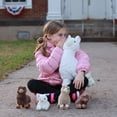 thumbnail image 3 of Muiteiur 5Pcs Alpaca Stuffed Animal 17.7" Alpaca Plush Toy With 4 Babies Inside, 3 of 9