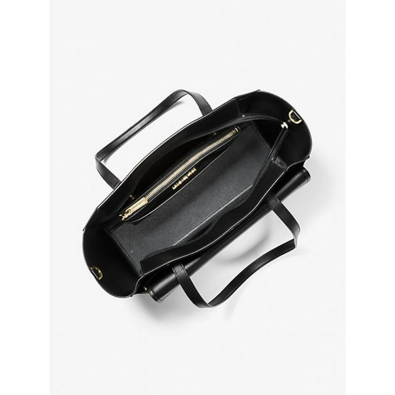 Michael Kors Large Maisie 3-In-1 Tote Bag in Black Pebbled