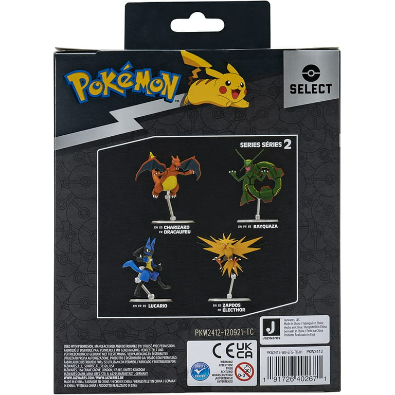 Pokémon 6 Select Super-Articulated Lucario Figure with 15 Points of  Articulation
