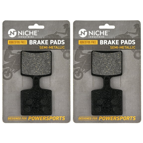 Niche Brake Pad Set Arctic Cat XF 6000 ZR 8000 9000 Rear Semi-Metallic 2 Pack 519-KPA2509D