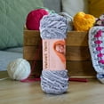 thumbnail image 4 of Velvet Crochet Yarn, Soft Polyester Fiber, Hand Weaving Material for Knitting, Crafts, Home Use,Silky,YISHFHP,L, 4 of 6