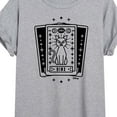 thumbnail image 3 of Hocus Pocus - Binx Tarot - Women's Oversized Graphic T-Shirt, 3 of 5