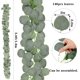 thumbnail image 2 of Guirnalda de eucalipto Artificial de 36 piezas, guirnalda Artificial de dólar de plata, planta de vid de hoja verde de eucalipto para decoración de boda Ormromra WRJM-454, 2 of 7