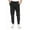 BLACK, variant on HEAL+WEAR Men's Clinical Scrub Pants – Jogger Fit, Elastic Waist, Multi-Pocket Medical Workwear