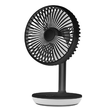 

4000mAh USB Battery Multi Purpose Mini Air Circulator Desk Fan with Lamp
