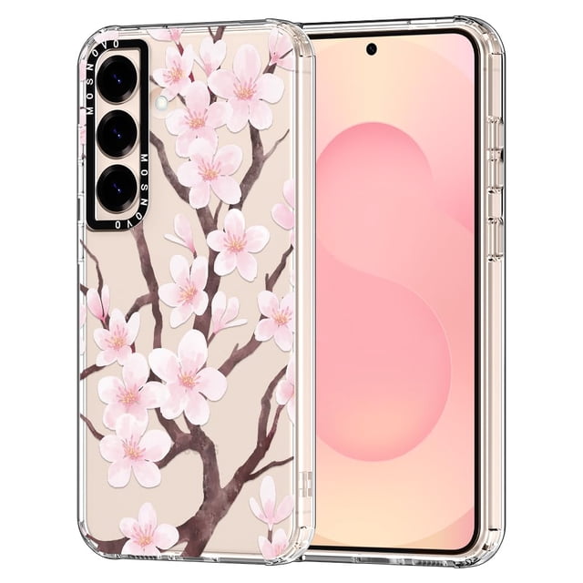 Funda de teléfono MOSNOVO para Samsung Galaxy S25 Cherry Blossom
