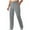#Gray, variant on DPTALR Men's Summer Solid Color Casual Pants with Drawstring Elastic Waist,Black Big and Tall Men 40