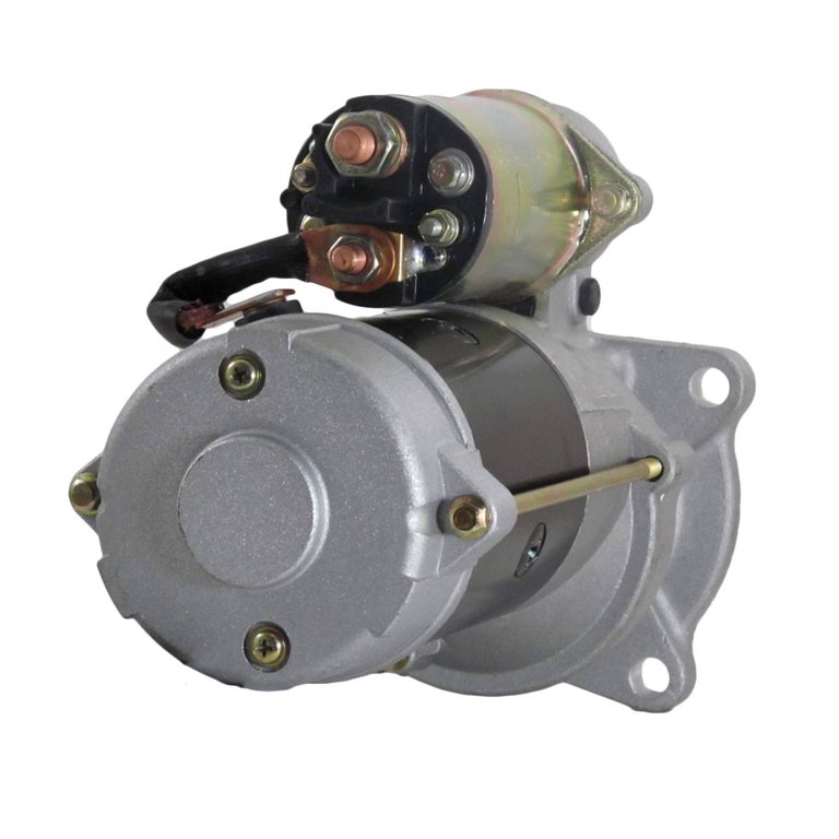 RAREELECTRICAL New 12V Starter Motor - 9-Tooth Compatible With John Deere Tractors 3020, 4000, 4020 & Others