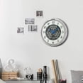 thumbnail image 5 of Seiko QXM397SRH Melodies In Motion Clock, Silver-Tone, 5 of 7
